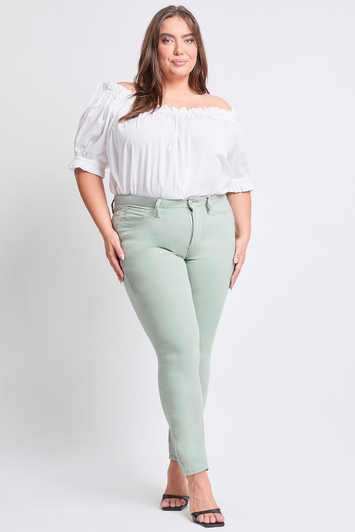 Missy Plus Size Hyperstretch High-Rise Skinny, Pack Of 12