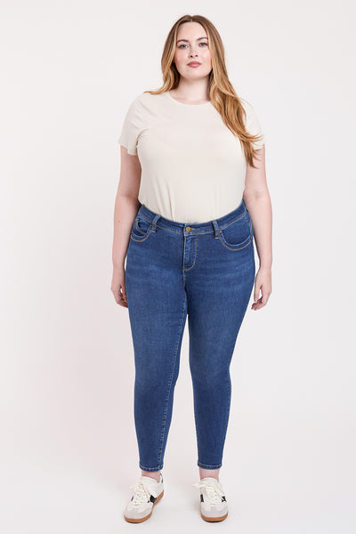 Plus High Rise Curve WannaBettaButt Skinny Jeans, Pack of 6