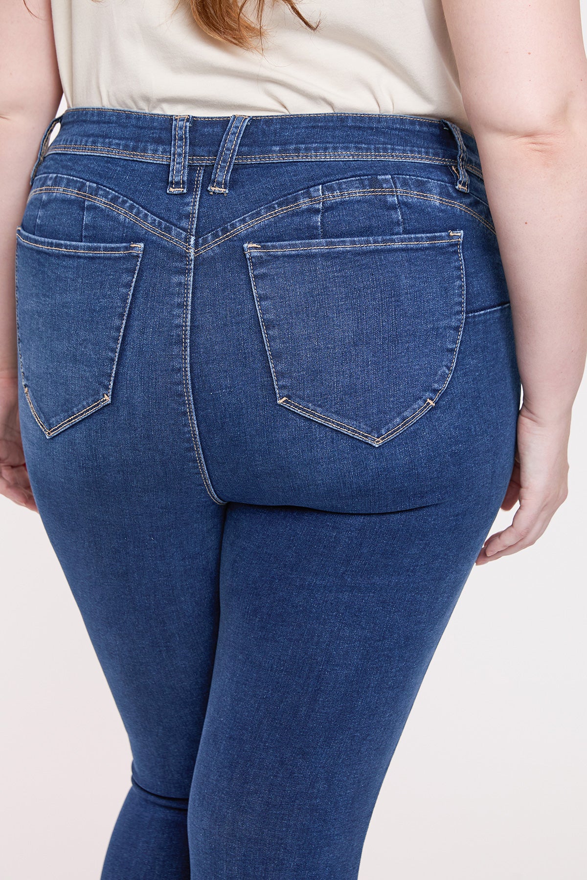 Plus High Rise Curve WannaBettaButt Skinny Jeans, Pack of 6