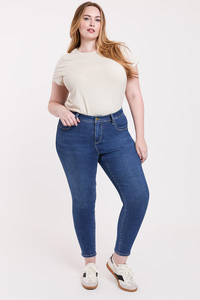Plus High Rise Curve WannaBettaButt Skinny Jeans, Pack of 6