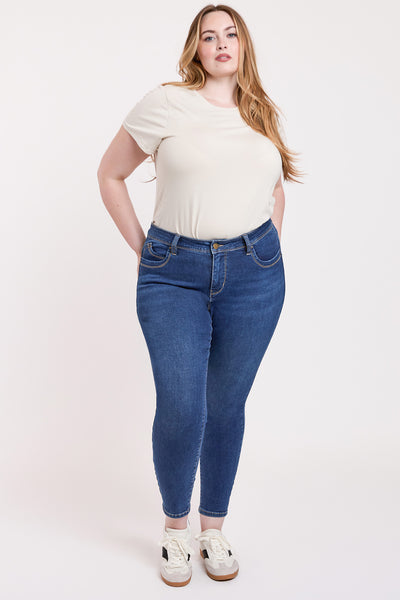 Plus High Rise Curve WannaBettaButt Skinny Jeans, Pack of 6