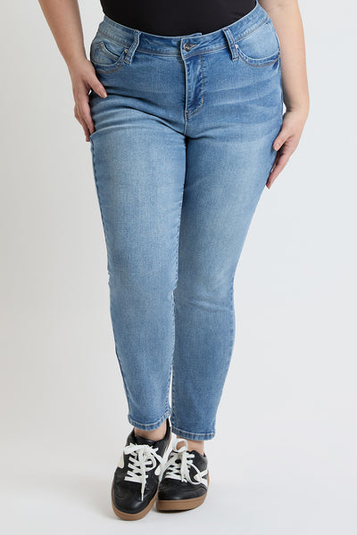 Plus High Rise Curve WannaBettaButt Skinny Jeans, Pack of 6