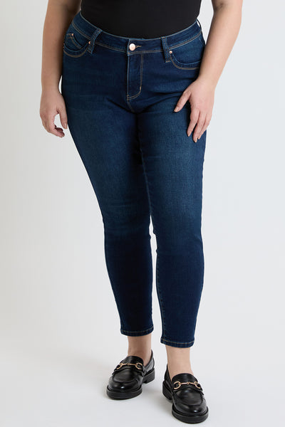 Plus High Rise Curve WannaBettaButt Skinny Jeans, Pack of 6