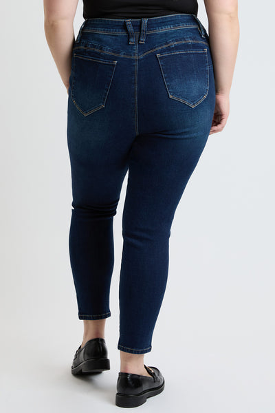 Plus High Rise Curve WannaBettaButt Skinny Jeans, Pack of 6