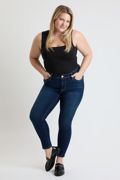 Plus High Rise Curve WannaBettaButt Skinny Jeans, Pack of 6