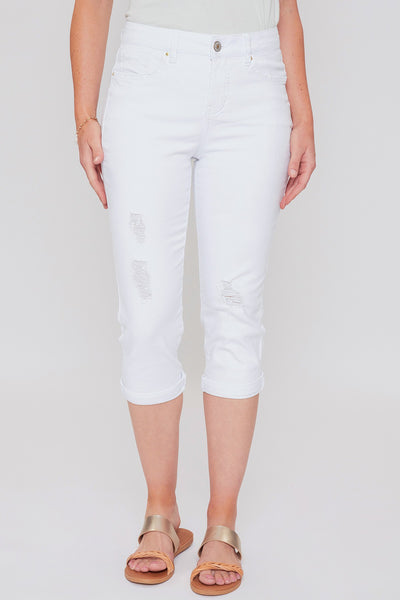 Missy Slim Stretch Cuffed Capri Jeans, Pack Of 12