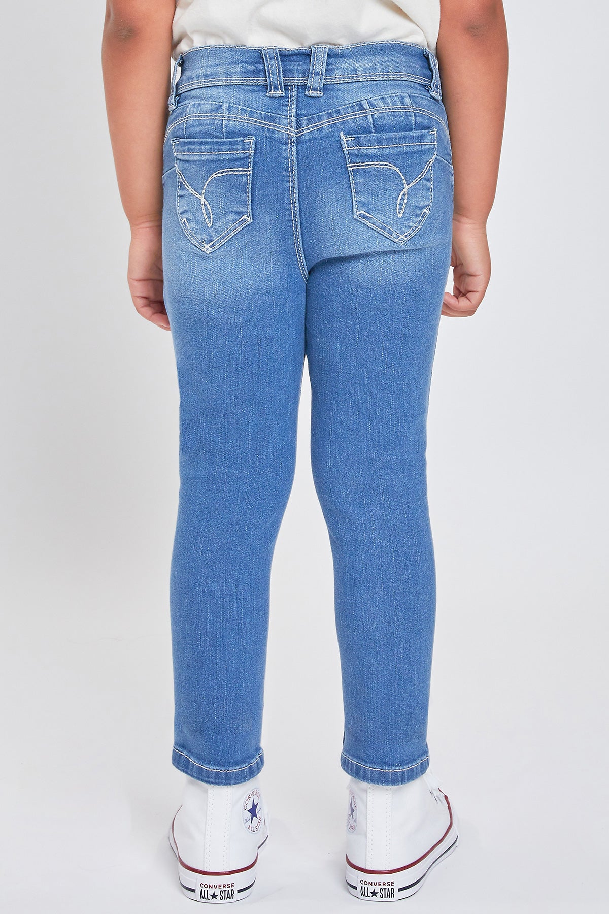 Toddler Girls WannaBettaFit Sustainable Skinny Jean, Pack of 4