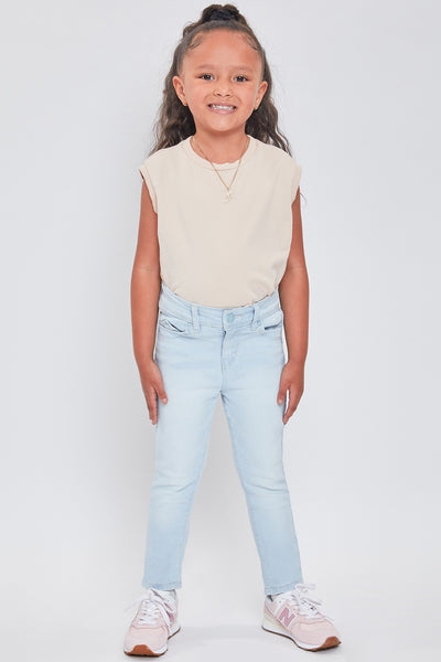 Toddler Girls WannaBettaFit Sustainable Skinny Jean, Pack of 4