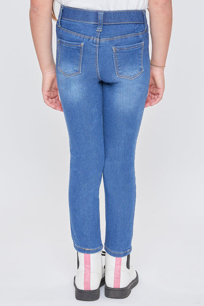 Missy Plus Size Wannabettabutt 2 Button Rolled Cuff Ankle Jean 12 Pack from Royalty for Me