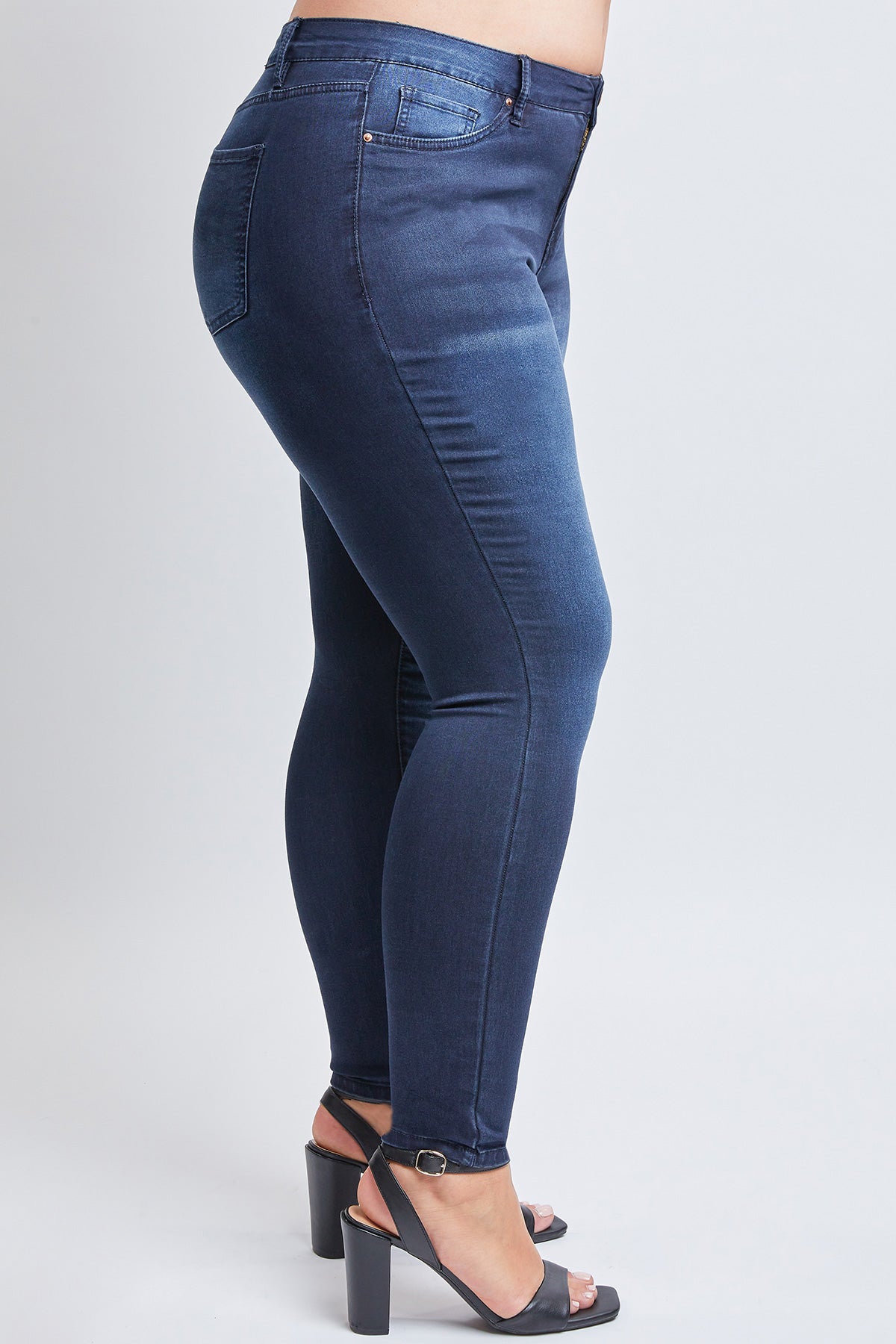 Junior Plus Size Hyper Denim Super Stretchy Skinny Jean, Pack of 6
