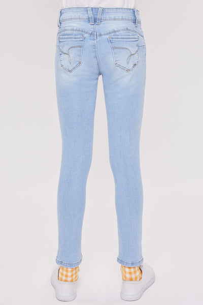 Girls Wannabettafit Skinny Pant Made With Recycled Fibers, Pack of 12