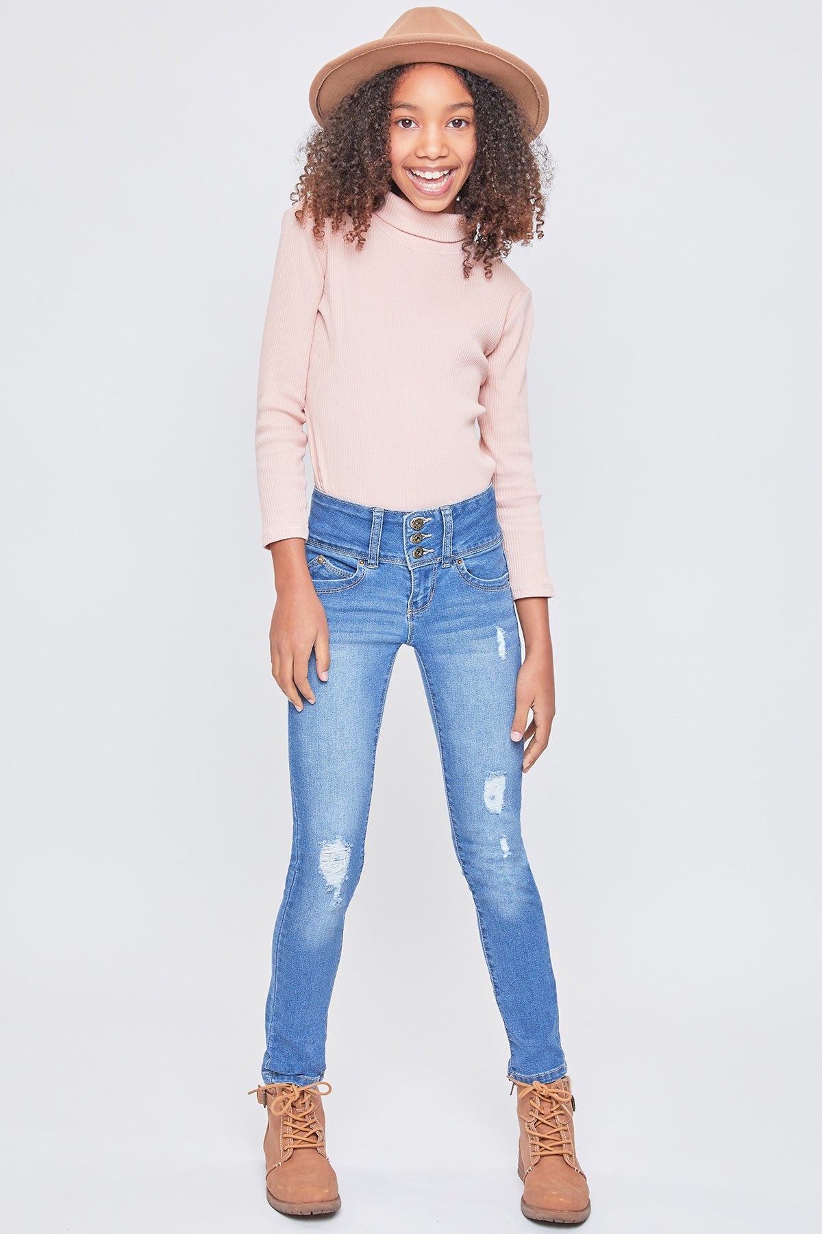 Missy Hyperdenim Super Stretchy High-Rise Flare Jean , Pack Of 6 from Royalty for Me