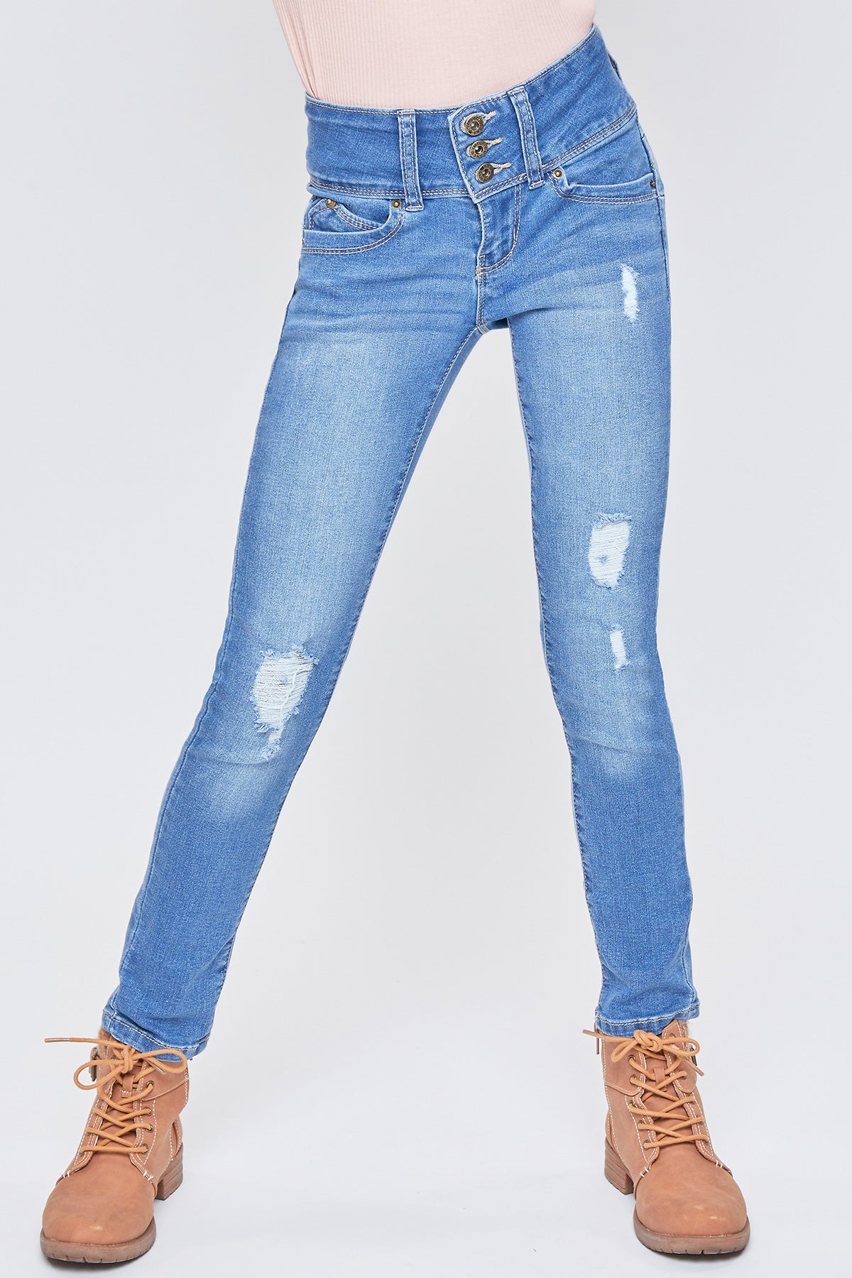 Missy Hyperdenim Super Stretchy Basic Skinny Jean , Pack Of 6 from Royalty for Me