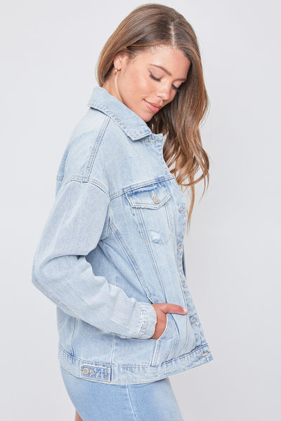 Junior Oversized Denim Jacket Pack Of 6