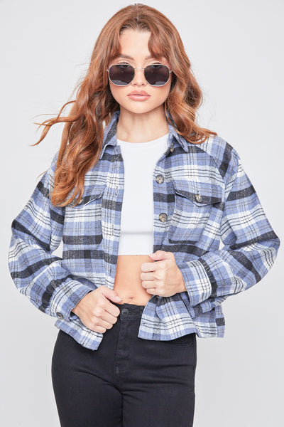 Junior Boxy-Fit Cropped Shacket 6 Pack