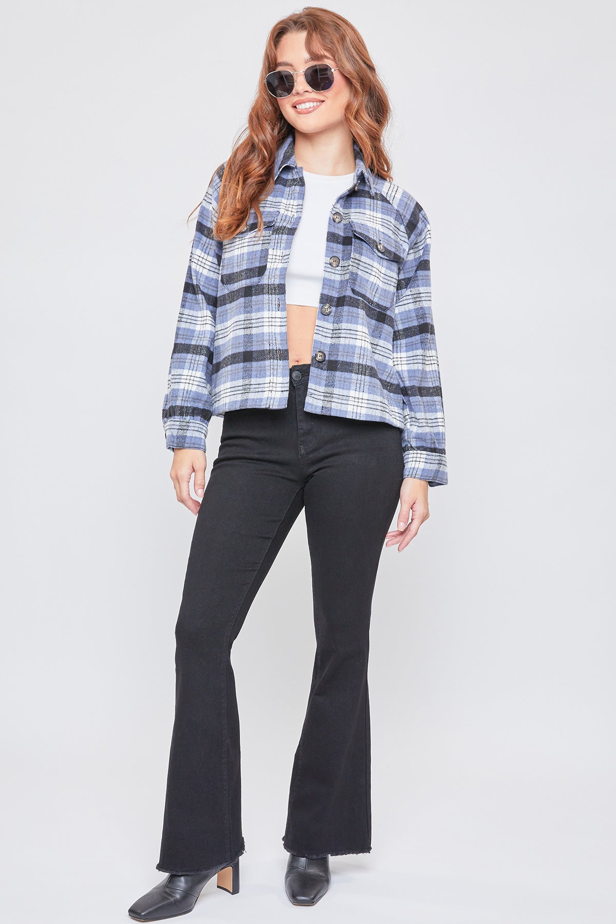 Junior Boxy-Fit Cropped Shacket 6 Pack