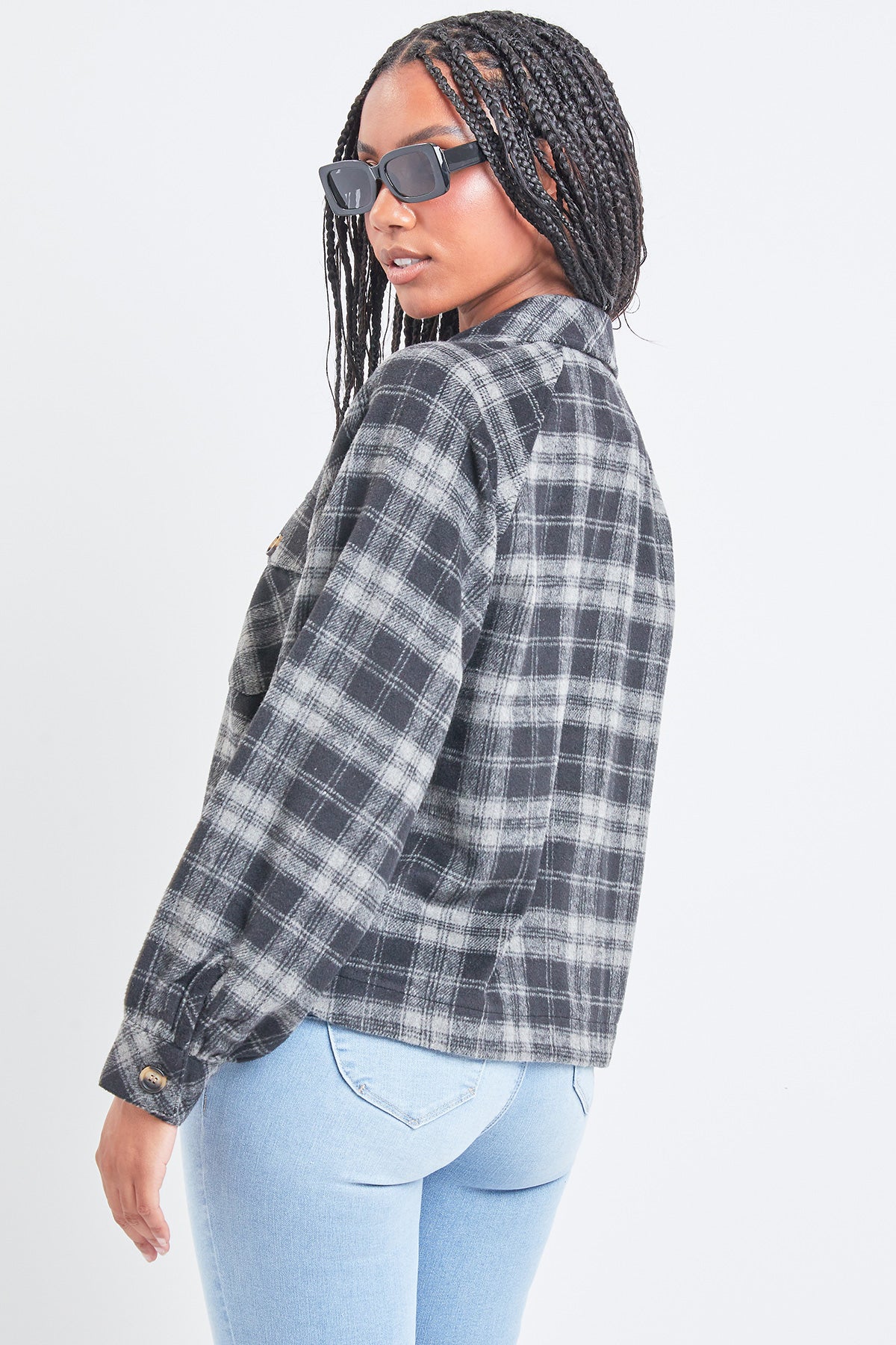 Junior Boxy-Fit Cropped Shacket 6 Pack