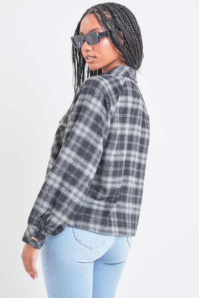 Junior Boxy-Fit Cropped Shacket 6 Pack
