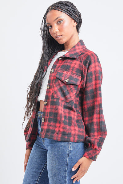 Junior Boxy-Fit Cropped Shacket 6 Pack