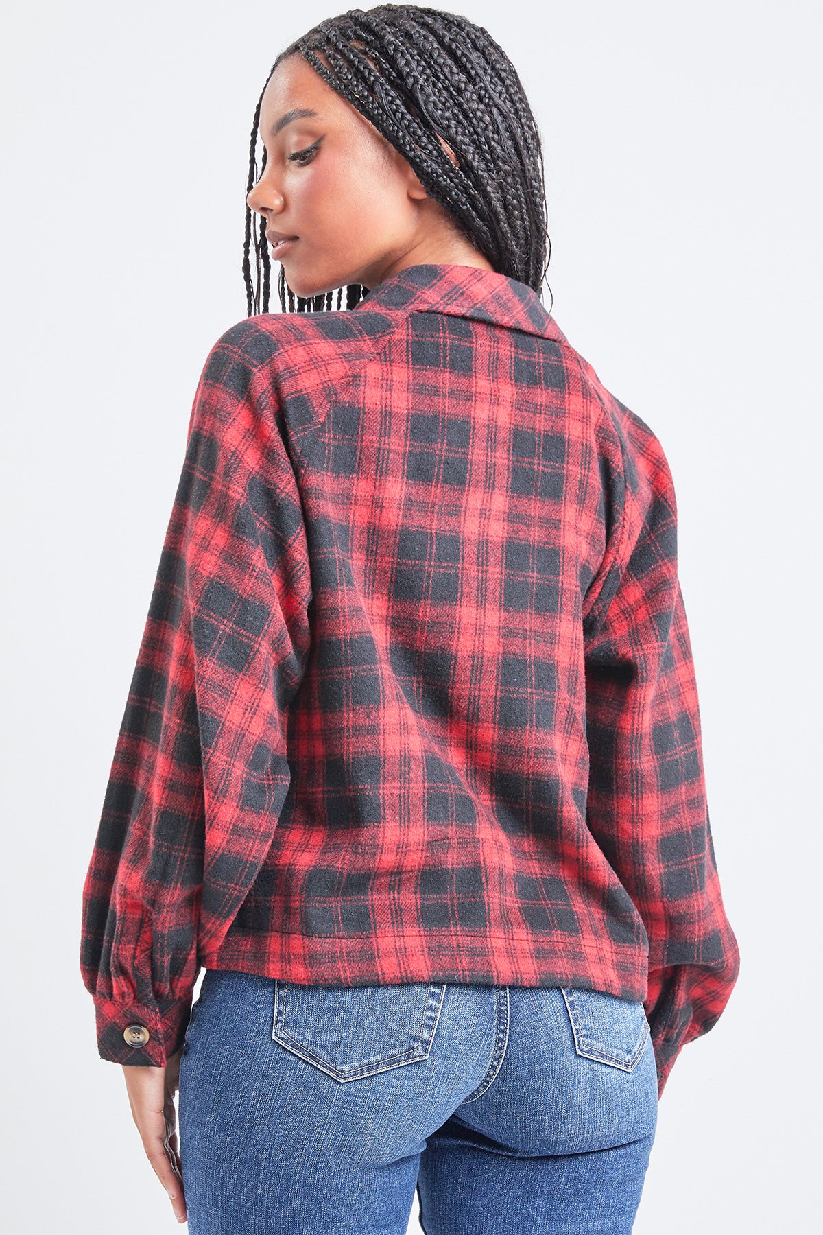 Junior Boxy-Fit Cropped Shacket 6 Pack