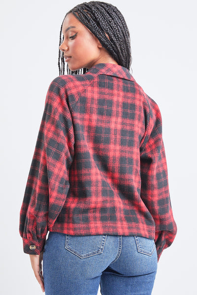 Junior Boxy-Fit Cropped Shacket 6 Pack