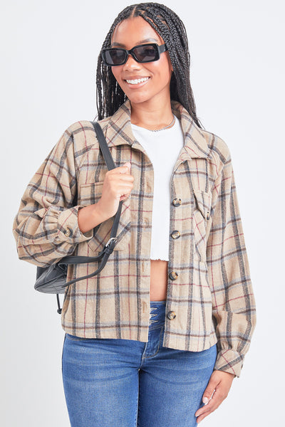 Junior Boxy-Fit Cropped Shacket 6 Pack