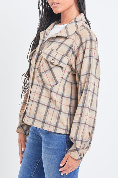 Junior Boxy-Fit Cropped Shacket 6 Pack