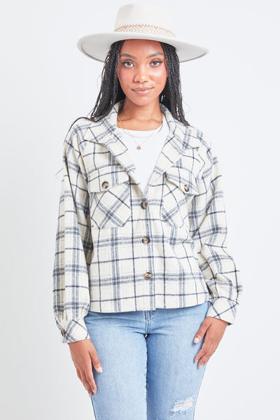 Junior Boxy-Fit Cropped Shacket 6 Pack