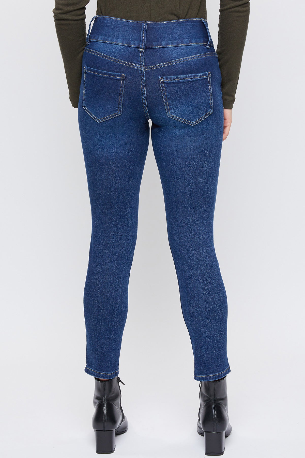 Petite 3 Button High-Rise Skinny Jean 12 Pack
