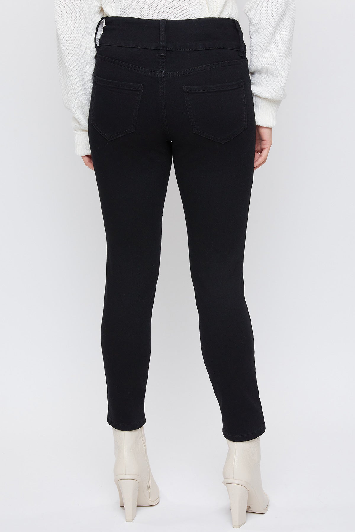 Petite 3 Button High-Rise Skinny Jean 12 Pack