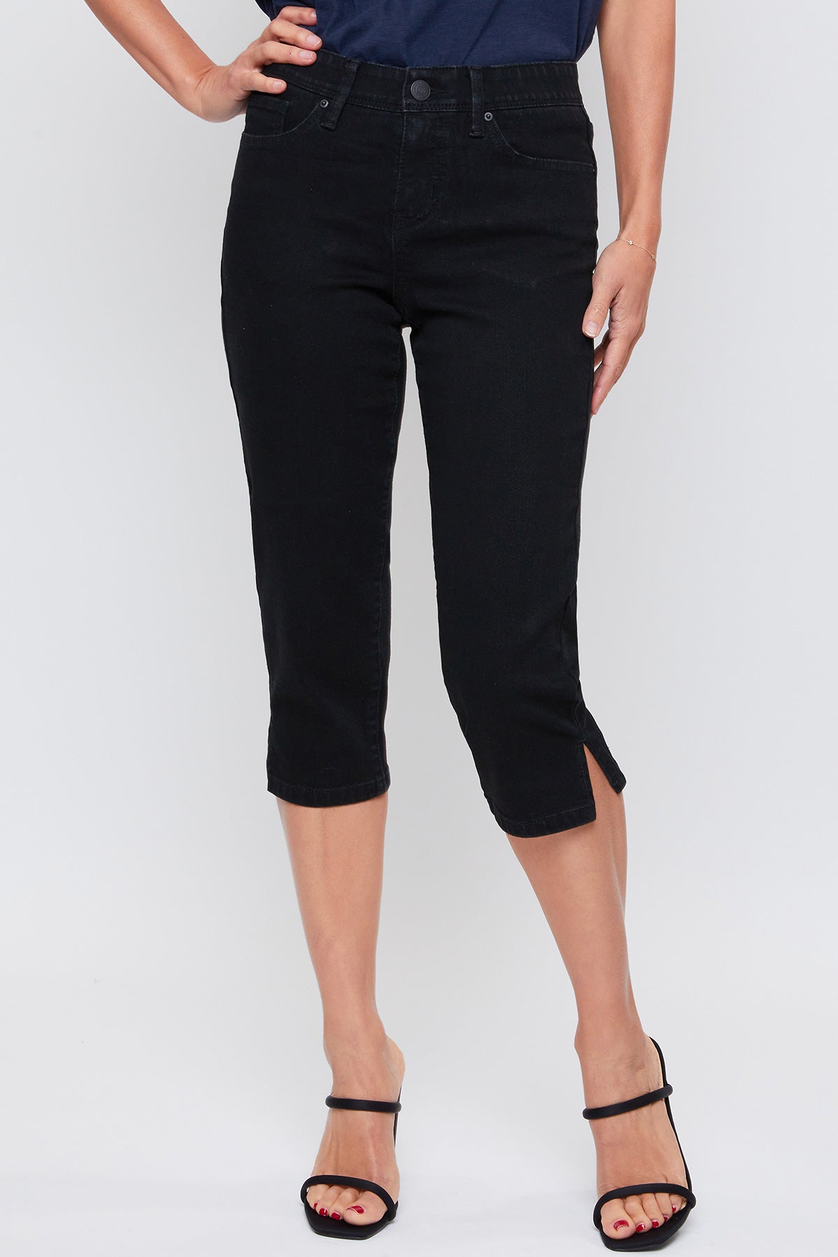 Missy Plus Size Hide Your Muffin Top High-Rise Corduroy Skinny Pant 12 Pack from Royalty for Me