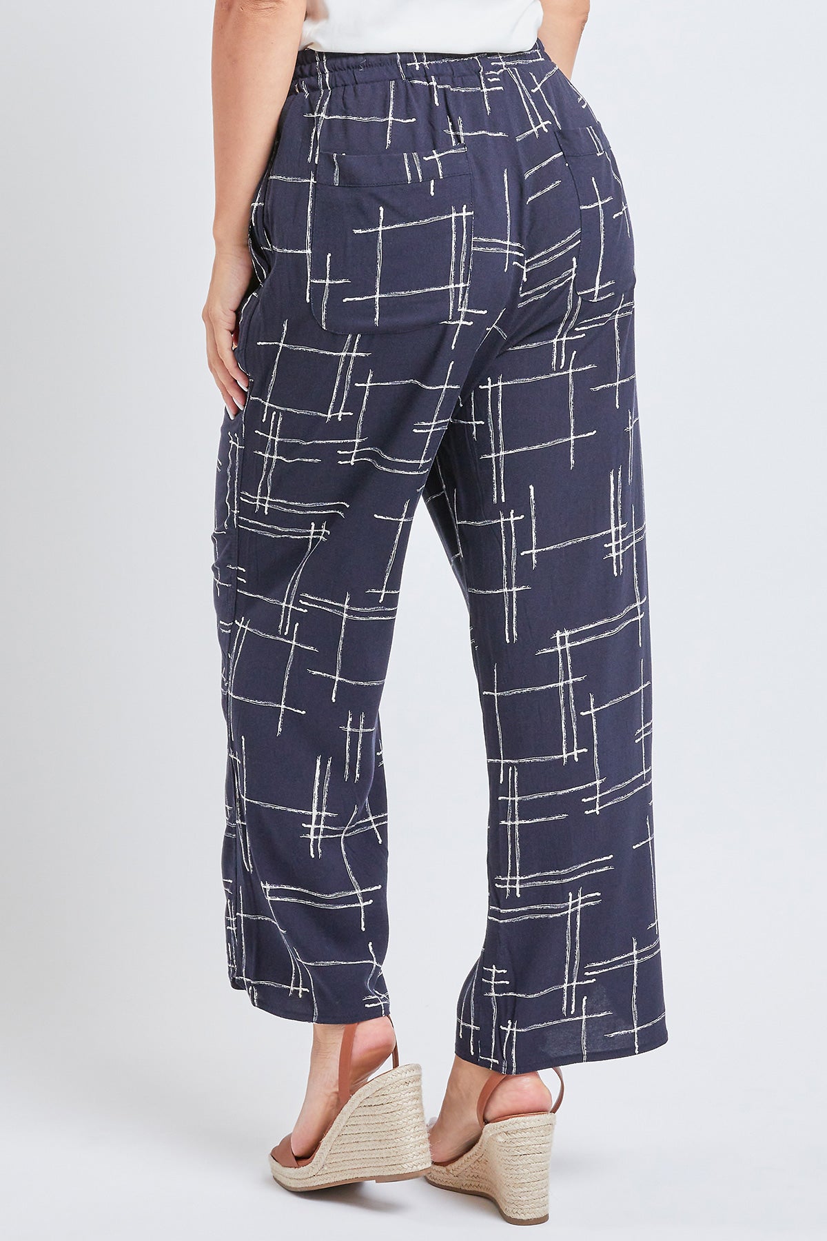 Missy Pull-On Stove Pipe Pant With Tulip Hem Detail Pack Of 6