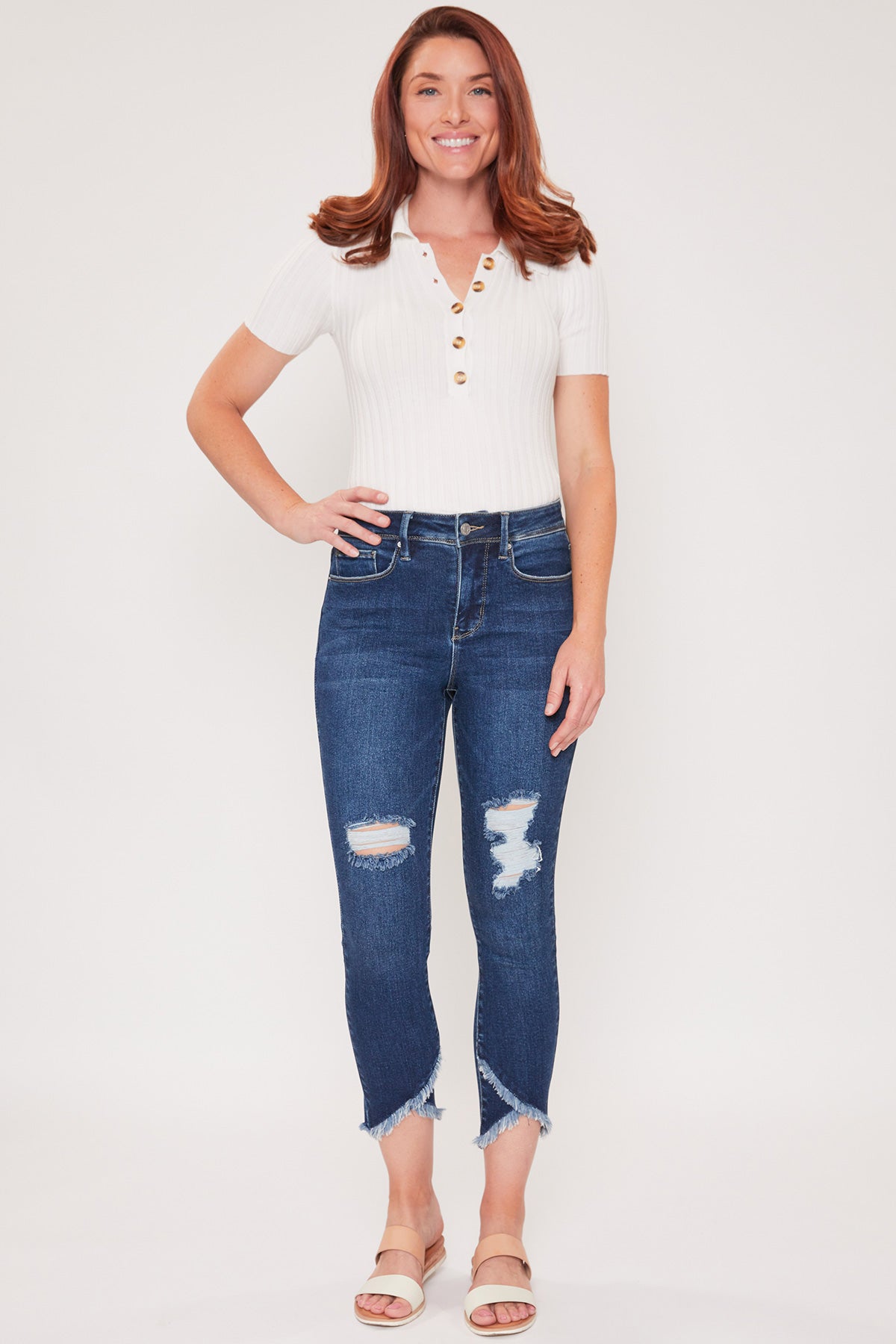 Vintage Tulip Hem Ankle Jean, Pack Of 12