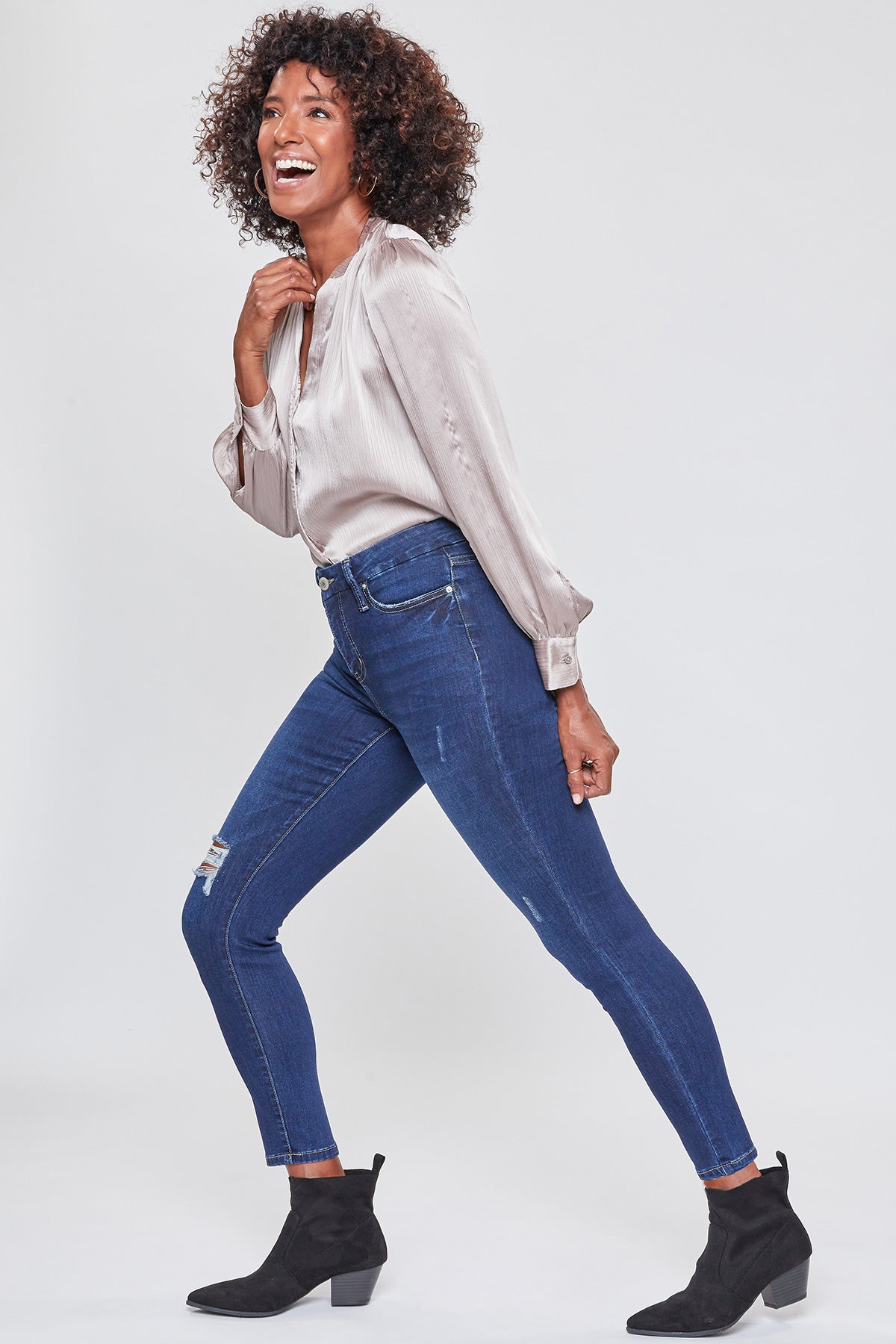 Curvy Ultra High Rise Skinny Jeans , Pack Of 12