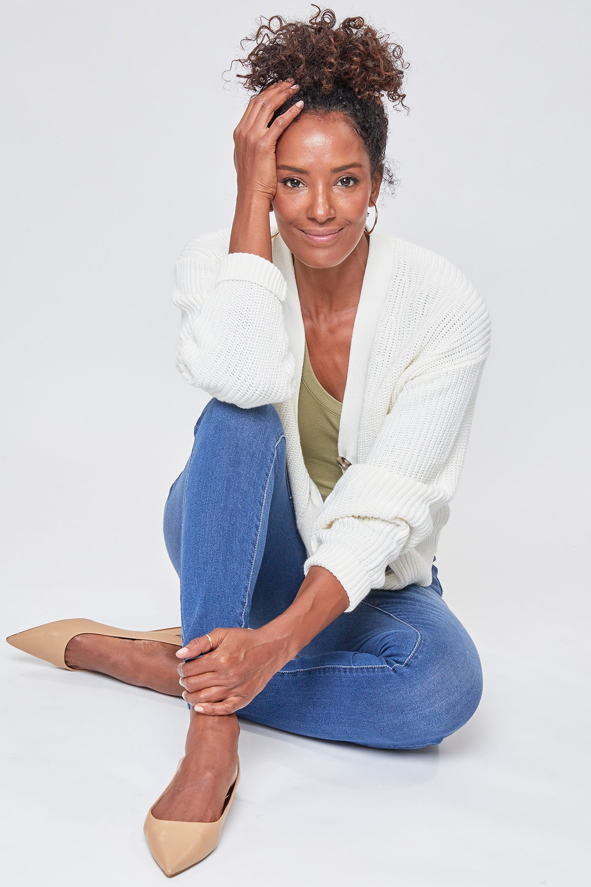 Missy Wannabettabutt 3-Button Mid-Rise Lycra Skinny Jean Made With Recycled Fibers Pack Of 12