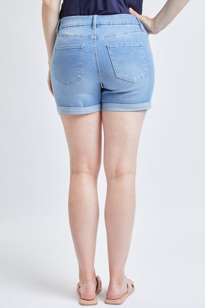Missy Curvy High Rise Cuffed Shorts 12 Pack