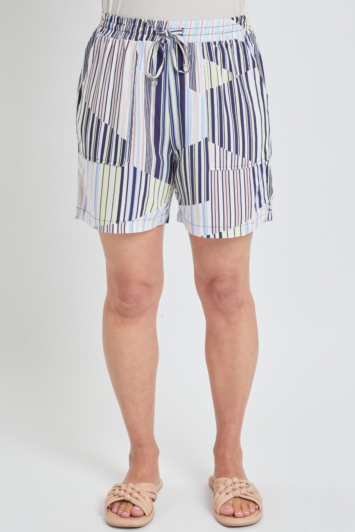 Missy Pull-On Shorts With Porkchop Pockets 6 Pack