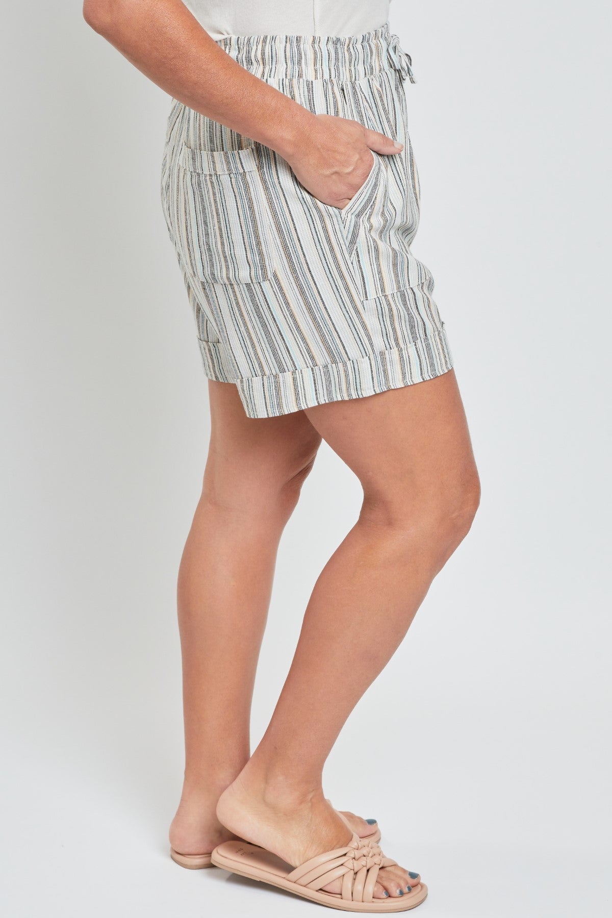 Missy Pull-On Cuffed Shorts With Porkchop Pockets Pack Of 6