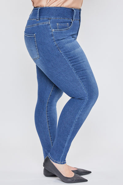 Missy’S Plus Basic 5 Pocket 3-Button High-Rise Skinny Jean, Pack Of 12