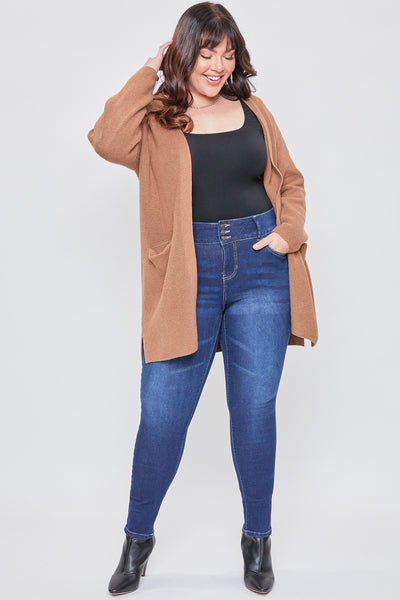 Missy’S Plus Basic 5 Pocket 3-Button High-Rise Skinny Jean, Pack Of 12