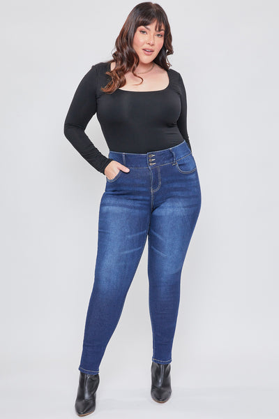 Missy’S Plus Basic 5 Pocket 3-Button High-Rise Skinny Jean, Pack Of 12