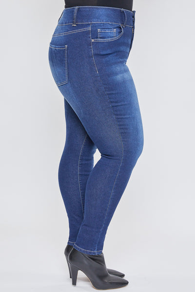 Missy’S Plus Basic 5 Pocket 3-Button High-Rise Skinny Jean, Pack Of 12