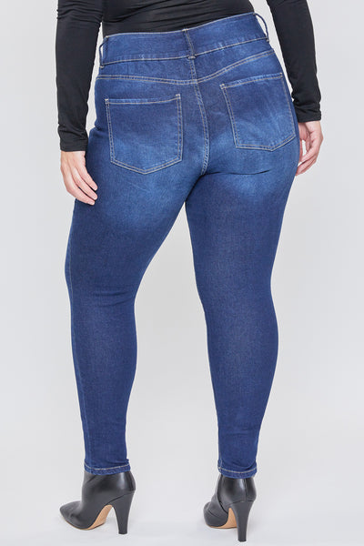 Missy’S Plus Basic 5 Pocket 3-Button High-Rise Skinny Jean, Pack Of 12