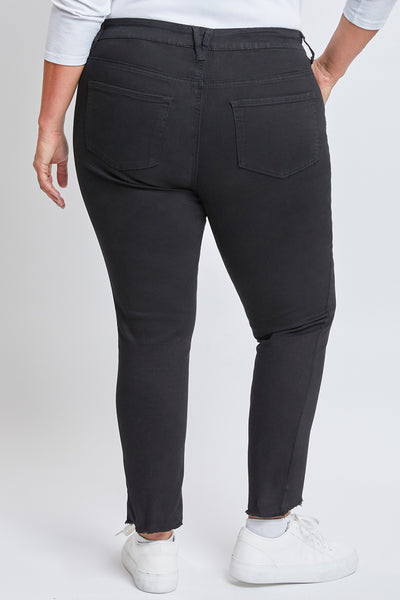 Plus Size Pork Chop Pocket Pants With Dog Bite Hem , Pack Of 12