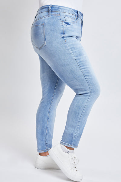 Missy Plus Size Curvy Fit High-Rise Skinny Jean Made With Recycled Fibers, Pack Of 12