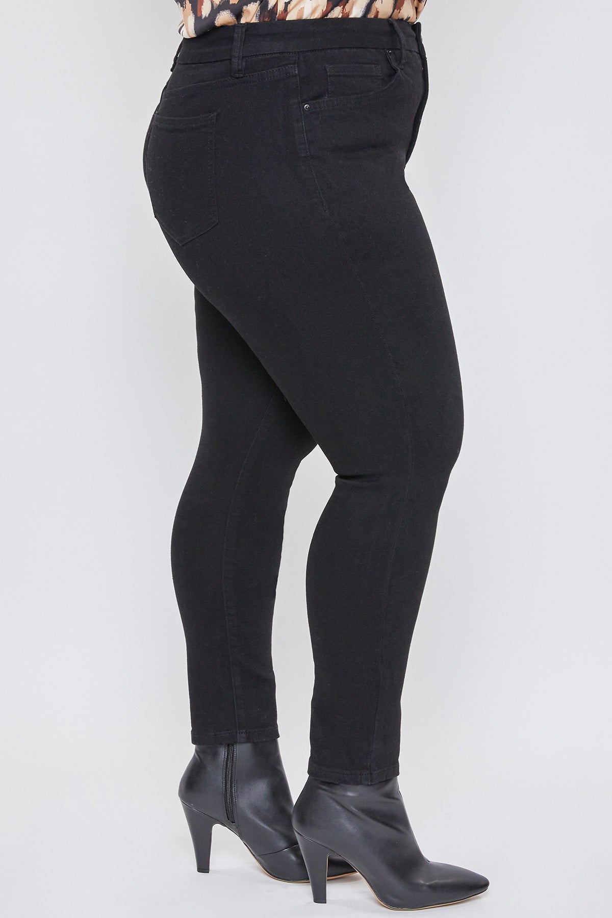Missy Plus Size Curvy Fit High-Rise Skinny Jean Made With Recycled Fibers, Pack Of 12