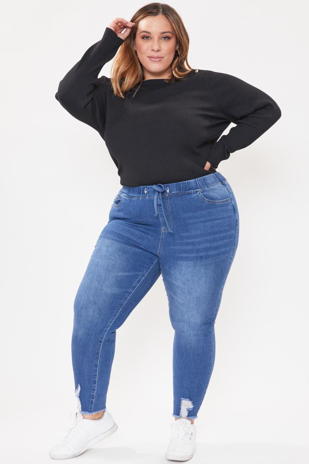 Women's plus size jogger jeans new arrivals