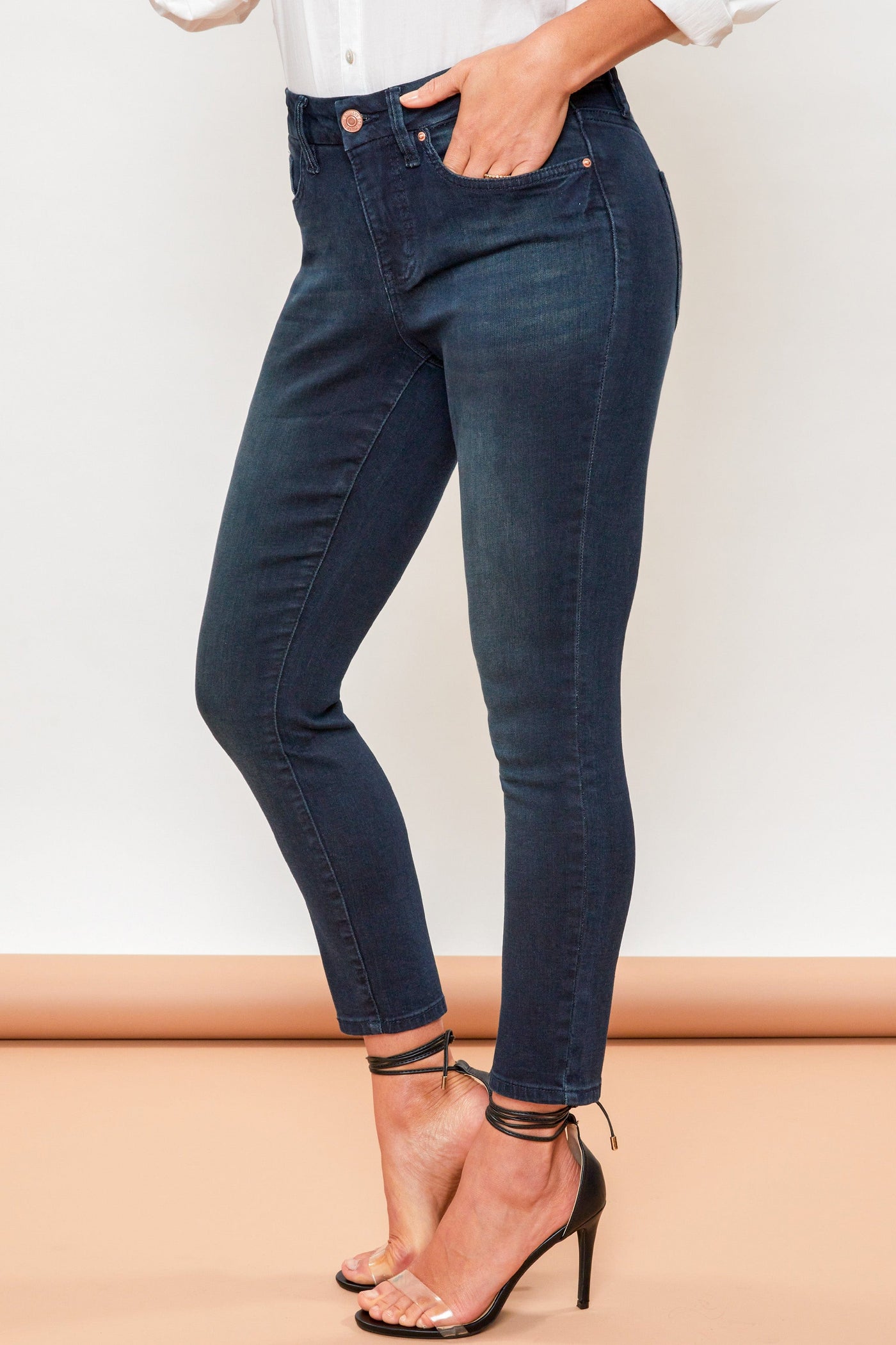 ROYALTY FOR ME Pants Women Petite Curvy Fit High-Rise Skinny Jean 12 Pack