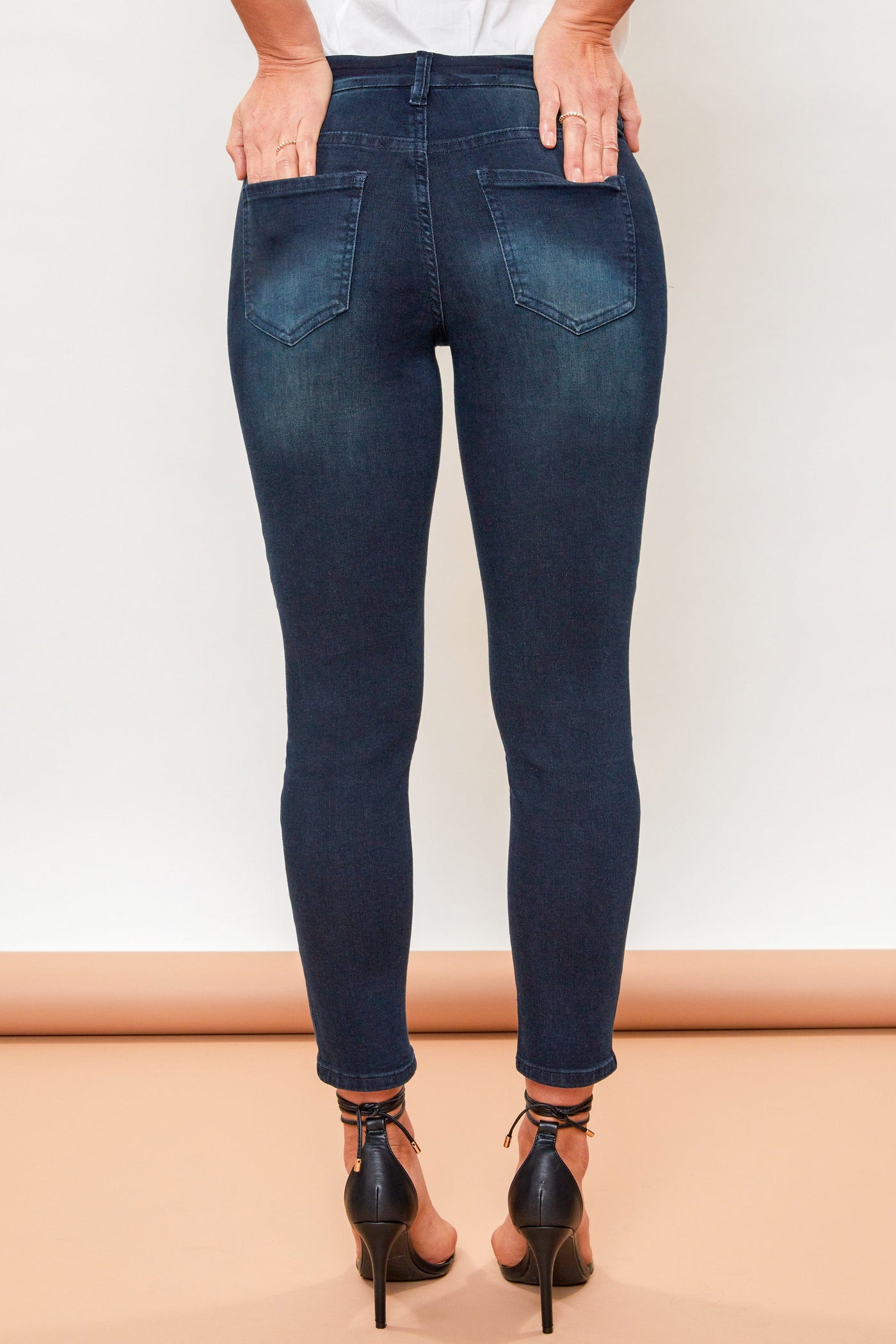 ROYALTY FOR ME Pants Women Petite Curvy Fit High-Rise Skinny Jean 12 Pack