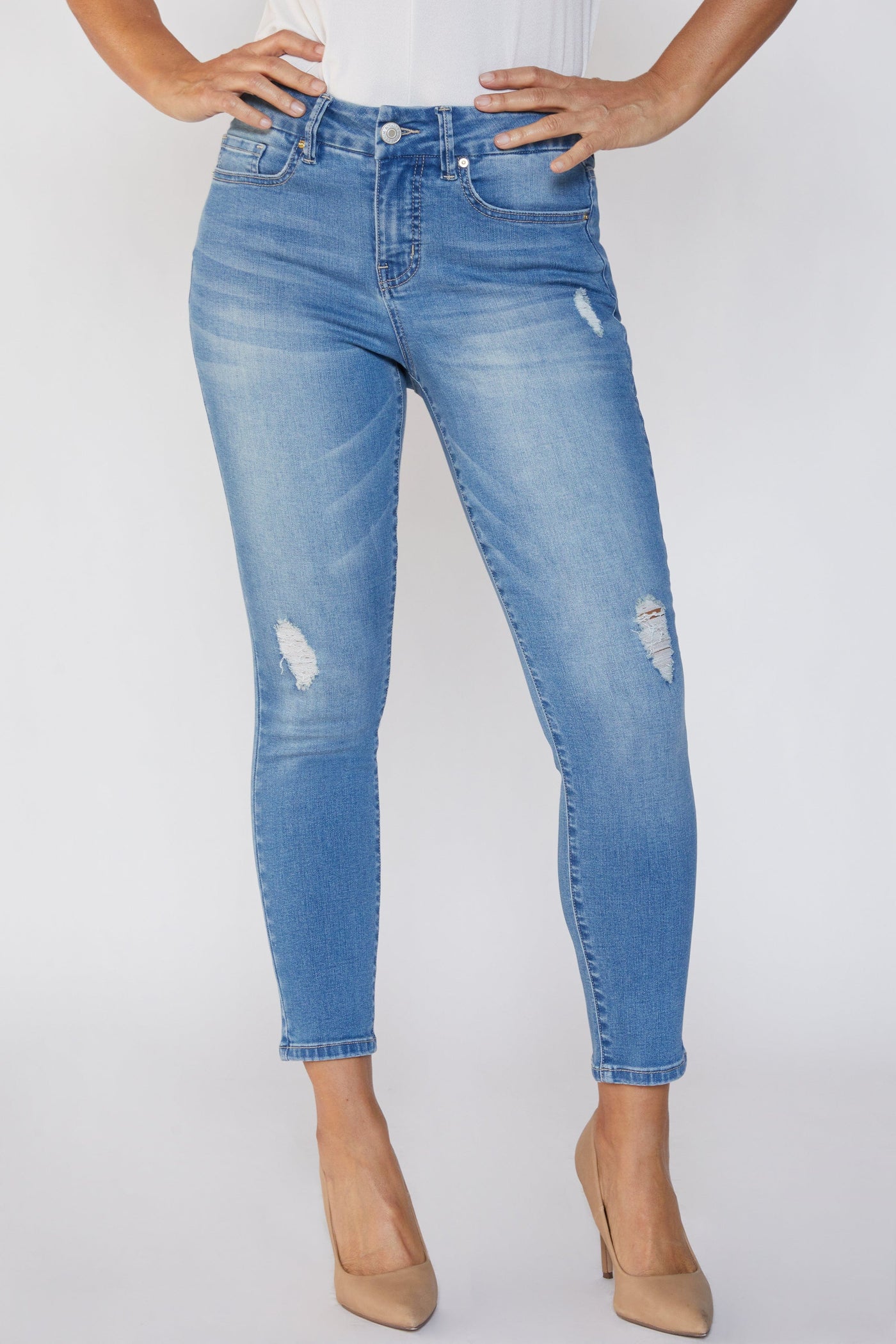 ROYALTY FOR ME Pants Women Petite Curvy Fit High-Rise Skinny Jean 12 Pack